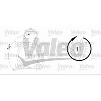Démarreur VALEO 455525