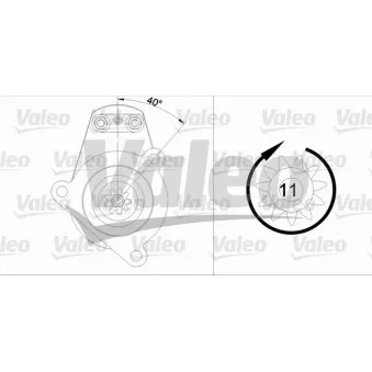 Démarreur VALEO 455522
