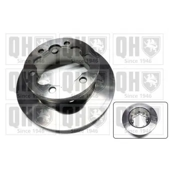 Jeu de 2 disques de frein arrière QUINTON HAZELL