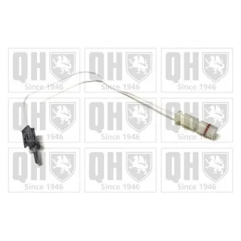 Contact d'avertissement, usure des plaquettes de frein QUINTON HAZELL