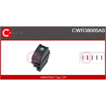 Interrupteur, lève-vitre CASCO