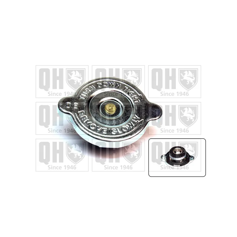 Bouchon, réservoir de liquide de refroidissement QUINTON HAZELL FC522