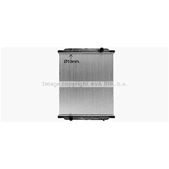 Radiateur, refroidissement du moteur AVA QUALITY COOLING RE2066N