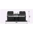 Moteur électrique, pulseur d'air habitacle AVA QUALITY COOLING RE8147 - Visuel 1