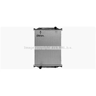 Radiateur, refroidissement du moteur AVA QUALITY COOLING RE2141N