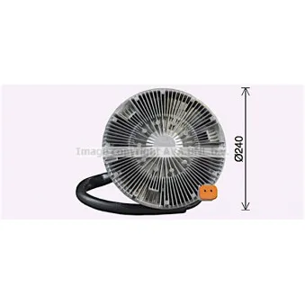 Embrayage, ventilateur de radiateur AVA QUALITY COOLING SCC068