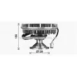 Embrayage, ventilateur de radiateur AVA QUALITY COOLING SCC059 - Visuel 1