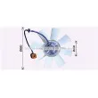 Ventilateur, refroidissement du moteur AVA QUALITY COOLING REF114 - Visuel 1