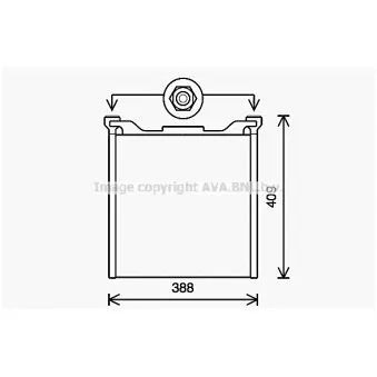 Radiateur d'huile AVA QUALITY COOLING