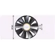 Roue du souffleur, refroidissementdu moteur AVA QUALITY COOLING MNB118 - Visuel 1