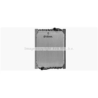 Radiateur, refroidissement du moteur AVA QUALITY COOLING MN2110