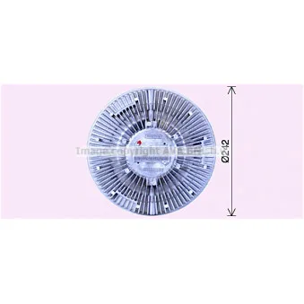Embrayage, ventilateur de radiateur AVA QUALITY COOLING MNC115