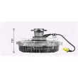 Embrayage, ventilateur de radiateur AVA QUALITY COOLING MNC130 - Visuel 3