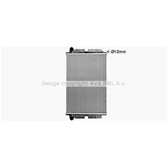 Radiateur, refroidissement du moteur AVA QUALITY COOLING ME2311