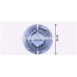 Embrayage, ventilateur de radiateur AVA QUALITY COOLING MEC309 - Visuel 1