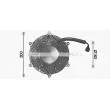 Embrayage, ventilateur de radiateur AVA QUALITY COOLING MEC332 - Visuel 2