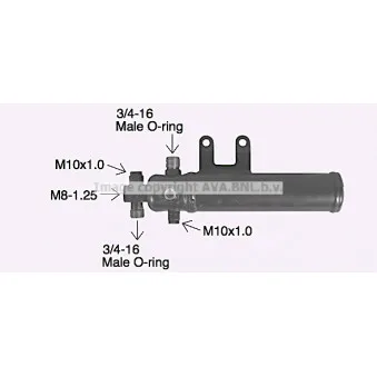 Filtre déshydratant, climatisation AVA QUALITY COOLING