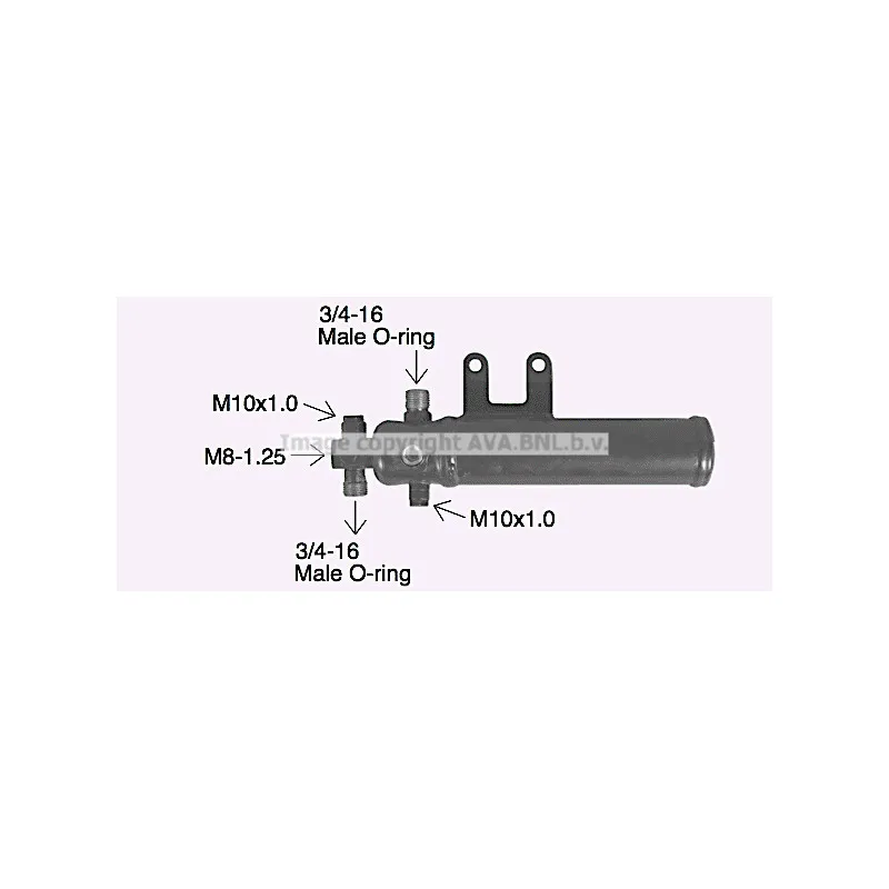 Filtre déshydratant, climatisation AVA QUALITY COOLING MED333