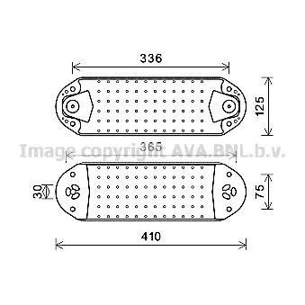 Radiateur d'huile AVA QUALITY COOLING