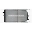 Radiateur, refroidissement du moteur AVA QUALITY COOLING VL2106 - Visuel 2
