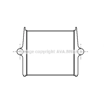 Intercooler, échangeur AVA QUALITY COOLING