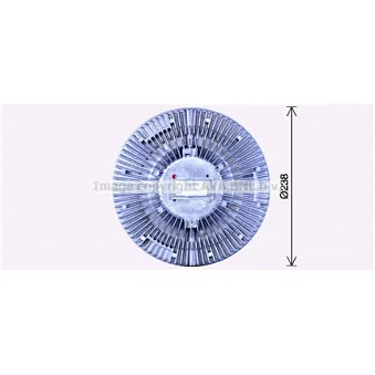 Embrayage, ventilateur de radiateur AVA QUALITY COOLING VLC099