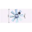 Ventilateur, refroidissement du moteur AVA QUALITY COOLING VLF097 - Visuel 1