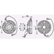 Embrayage, ventilateur de radiateur AVA QUALITY COOLING VLC163 - Visuel 1