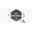 Embrayage, ventilateur de radiateur AVA QUALITY COOLING VLC122 - Visuel 2