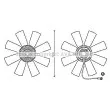 Ventilateur, refroidissement du moteur AVA QUALITY COOLING VLF068 - Visuel 1