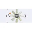 Ventilateur, refroidissement du moteur AVA QUALITY COOLING SCF086 - Visuel 1
