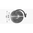 Embrayage, ventilateur de radiateur AVA QUALITY COOLING SCC077 - Visuel 2