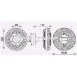 Embrayage, ventilateur de radiateur AVA QUALITY COOLING DFC081 - Visuel 1