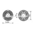 Embrayage, ventilateur de radiateur AVA QUALITY COOLING DFC050 - Visuel 1
