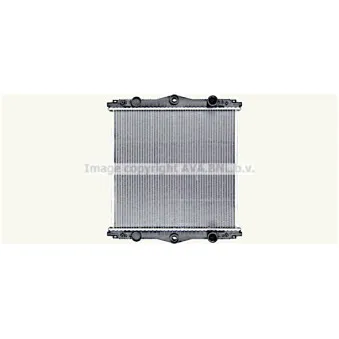 Radiateur, refroidissement du moteur AVA QUALITY COOLING DF2041N