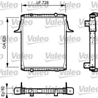 Radiateur, refroidissement du moteur VALEO