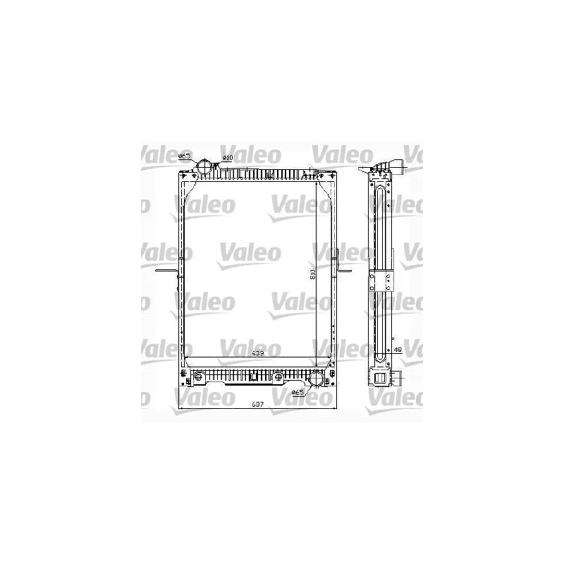 Radiateur, refroidissement du moteur VALEO 732995
