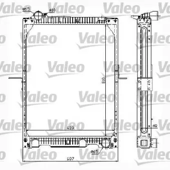 Radiateur, refroidissement du moteur VALEO