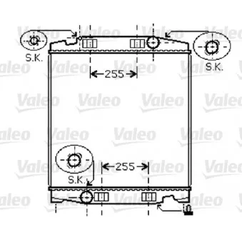 Radiateur, refroidissement du moteur VALEO