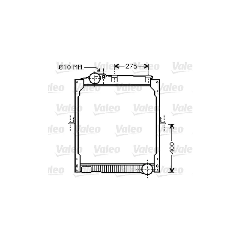 Radiateur, refroidissement du moteur VALEO 733414