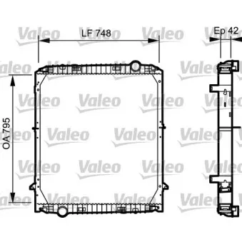 Radiateur, refroidissement du moteur VALEO