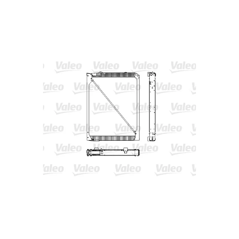 Radiateur, refroidissement du moteur VALEO 733485