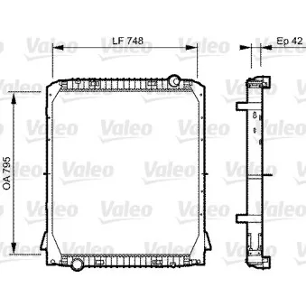 Radiateur, refroidissement du moteur VALEO