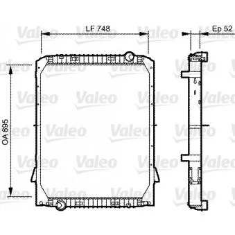 Radiateur, refroidissement du moteur VALEO