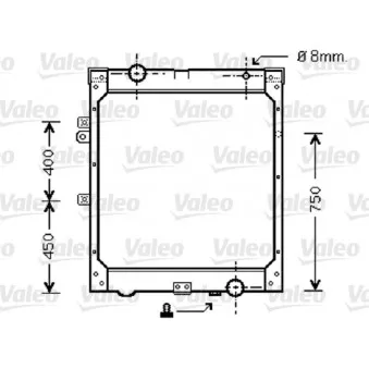 Radiateur, refroidissement du moteur VALEO