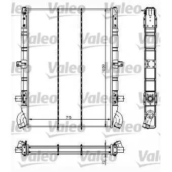 Radiateur, refroidissement du moteur VALEO