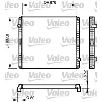Radiateur, refroidissement du moteur VALEO