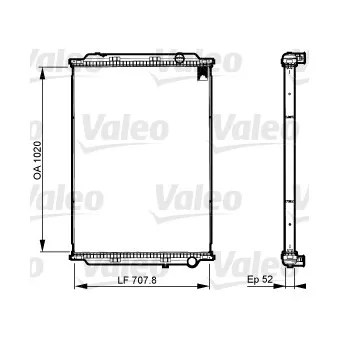 Radiateur, refroidissement du moteur VALEO