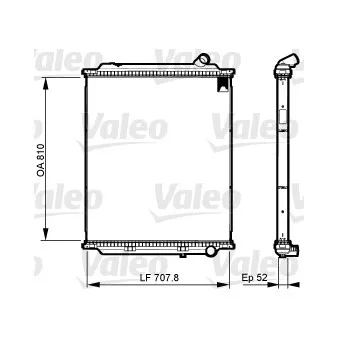 Radiateur, refroidissement du moteur VALEO