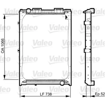 Radiateur, refroidissement du moteur VALEO